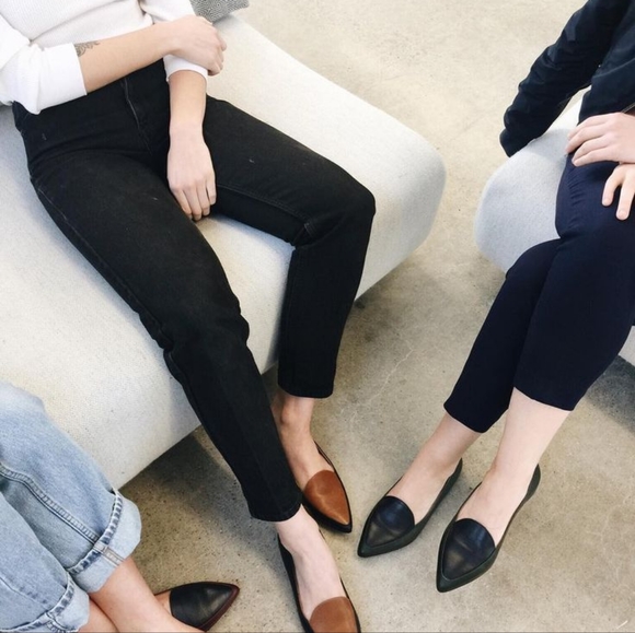 Everlane Leather Loafer Flats - Picture 3 of 14